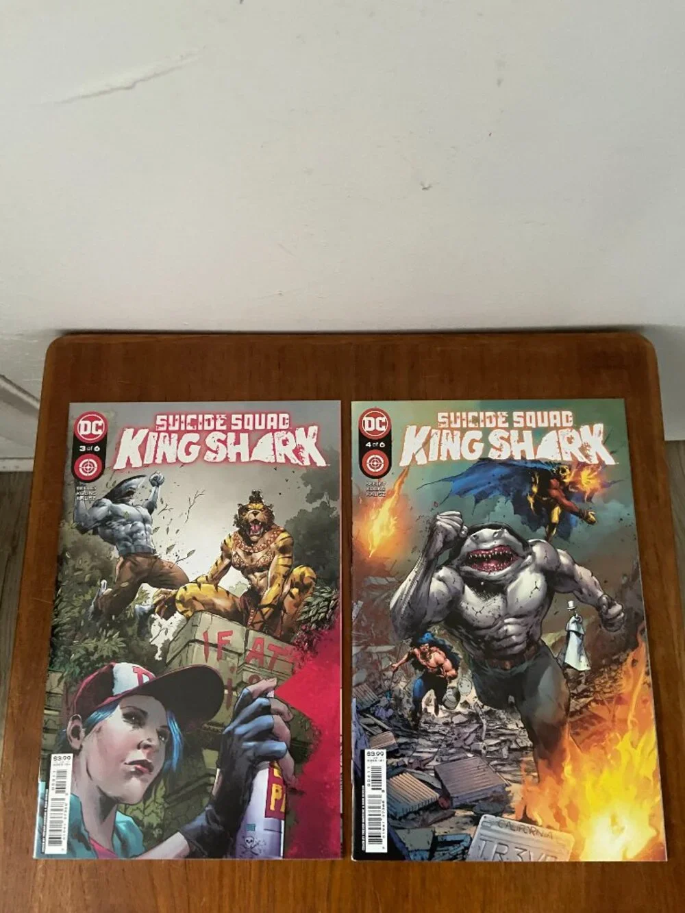 NM-VF Suicide Squad King Shark 1-5 Set With Comic Book Day Variant #1 Lot
